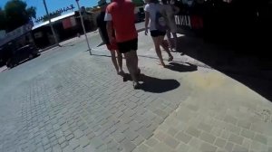 Голубицкая. Грязевое озеро и центральный пляж