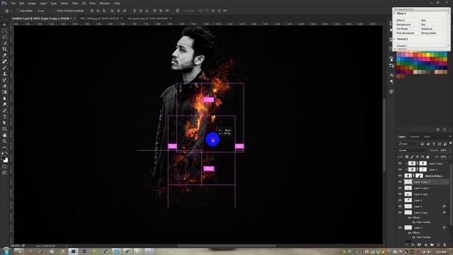 Fiery Portrait Body | Photoshop Manipulation Tutorial смотреть онлайн