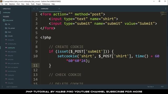 Cookies - PHP Tutorial Bangla [Part 23] смотреть онлайн