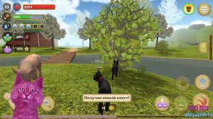 Симулятор КОТА и КОШКИ #10 Новый КОТ против ЛИСЫ на малышерин