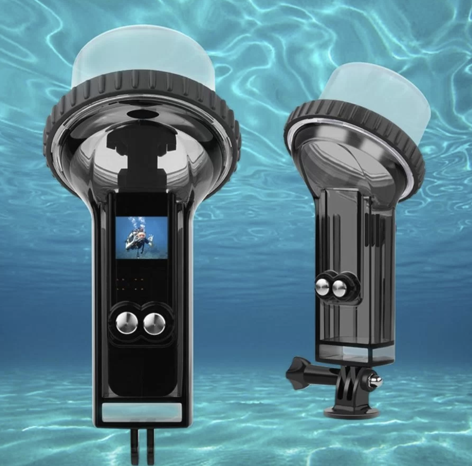 Подводный аквабокс для DJI Osmo Pocket 2  ручка 23020848