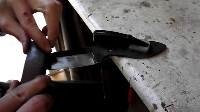 Как сделать нож легко из Поковки! смотреть онлайн
