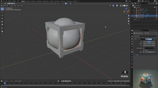 Аптечка (Heal Box) в Блендере 2.9 - Timelapse в Blender 3D | Моделирование и скульптинг