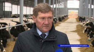 Современный комплекс на 750 коров построили в поселке «Нижегородец» Дальнеконстантиновского района