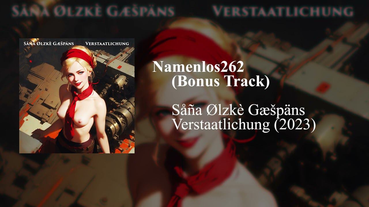 Såña Ølzkè Gæšpäns - Namenlos262 (Bonus Track)