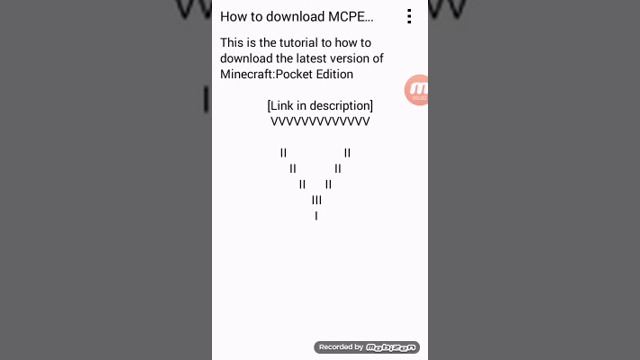 How to Download|Minecraft:Pocket Edition V0.15.1|(100% REAL) смотреть онлайн