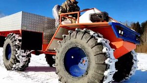 Каракат 4х4 . Дешевый, надежный, очень проходимый.