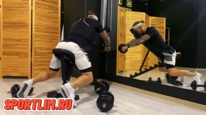 Скамья для жима А1 Профи от Sportlim.ru - лучший выбор для дома!