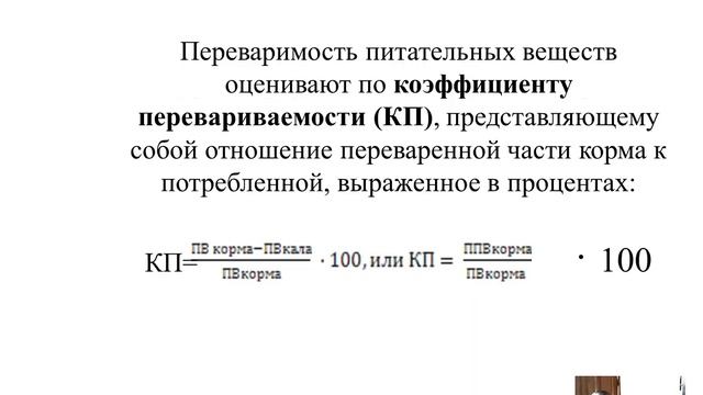 Лекция по кормлению животных с основами кормопроизводства для ЗФО №1
