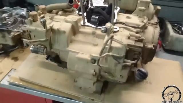 [ВРемонте] Honda TRX680FA Коробка автомат(1 часть)