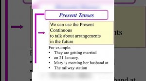 Present Simple and Continuous Tenses 9 класс