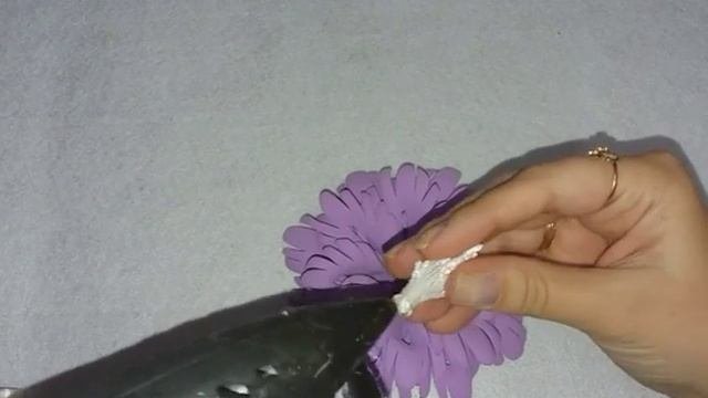 Сказочная снежинка из фоамирана 1 мм , МК / DIY Сказочная снежинка из фоамирана 1 мм