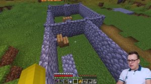 Деревня Провалилась под Землю ! Пропасть в MineCraft #14 Выживание с Папой в Майнкрафте