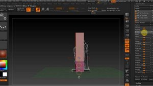 ZBrush  резка модели для печати