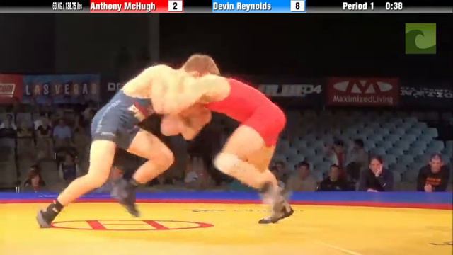 Men 63 KG / 138.75 lbs - Anthony McHugh vs. Devin Reynolds