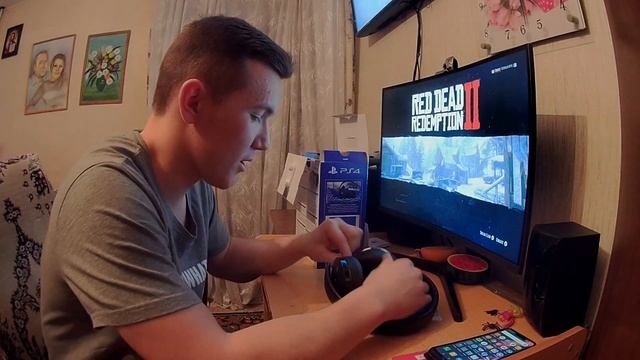 Обзор наушников PlayStation Gold Stereo Headset Black 2.0 +код активации FORTNITE смотреть онлайн