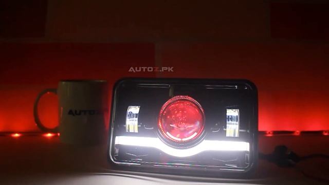 Jeep, Car & Bikes LED Headlight Square 6 x 4 Sealed Beam 75W Hi/Low | DOT Approved | AutoZ.pk смотреть онлайн