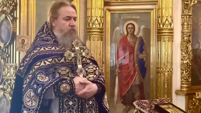 Неделя 5-я Великого поста. Протоиерей Сергий Кандыбин