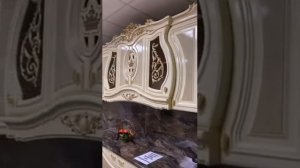 Кухня угловая Принц Бежевый глянец ЭдРум