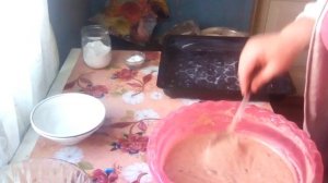 Домашний пирог с вареньем.