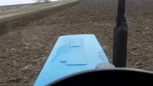 Культивация новым трактором МТЗ 82.1 по пахоте