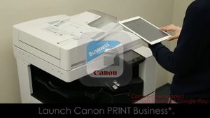Печать с мобильных устройств на Canon imageRUNNER C3025i