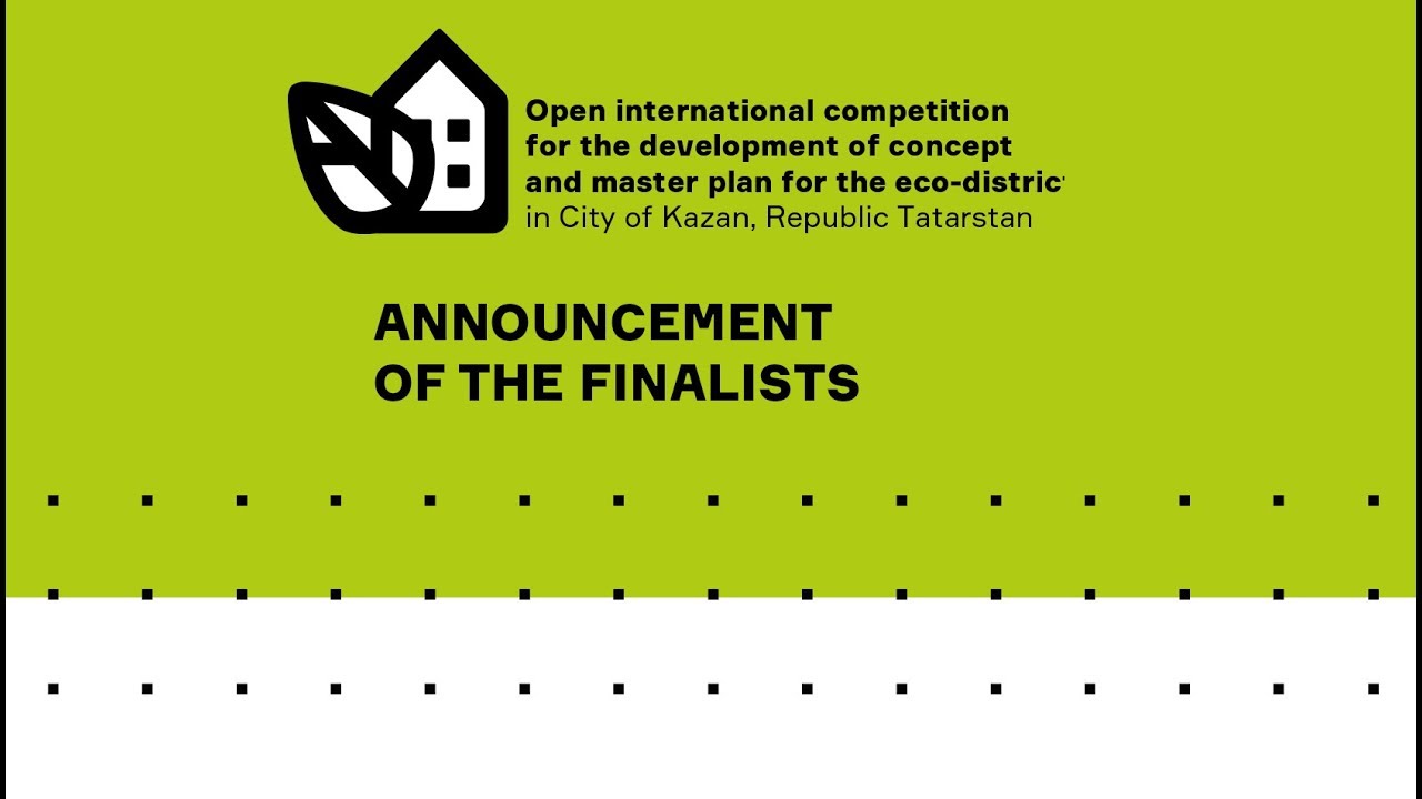 Announcement of the Finalists