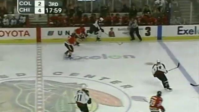 NHL 2004 01 11 04 Avalanche at Black Hawks смотреть онлайн