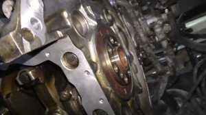 Замена заднего сальника коленвала. Хюндай Соната 2.0 LPG.