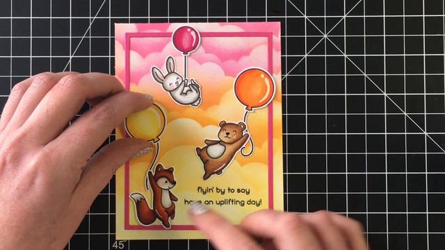 4 Cards 1 Stamp | Lawn Fawn Really High Five смотреть онлайн