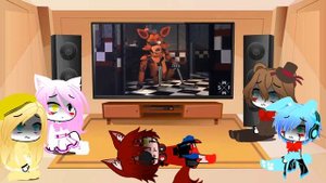 Fnaf Toys+Foxy React to Noticed
