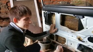 Ремонт низов дверей на классике своими руками за 500 рублей.