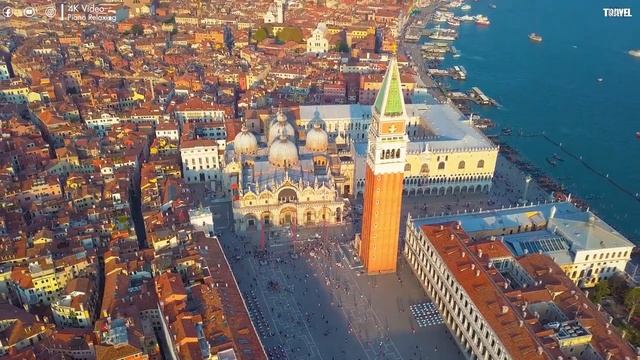 FLYING OVER ITALY (4K UHD) - Relaxing Music Along With Beautiful Nature Videos - 4K Video HD