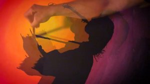 Saxophone Silhouette Painting -Timelapse | @Art__d