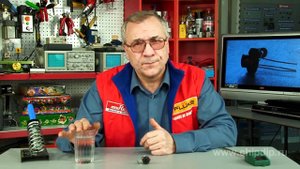 Простой датчик-сигнализатор уровня воды. ...