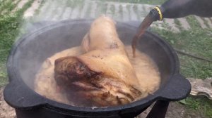 ИДЕАЛЬНАЯ СВИНАЯ РУЛЬКА В КАЗАНЕ В КВАСЕ !