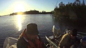 Рыбалка, на которой сломался мотор.Ковдозеро, Кольский п-ов.