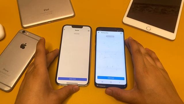 Share Videos, Photos, Files Between iPhone And Android смотреть онлайн