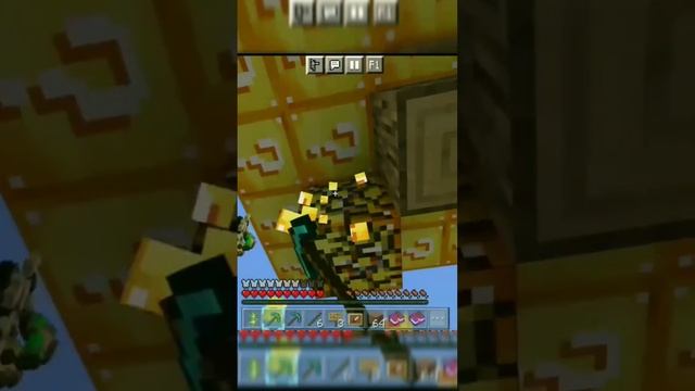 Lucky Block Map in Minecraft PE | Dost Debanjan | #shorts  #minecraft