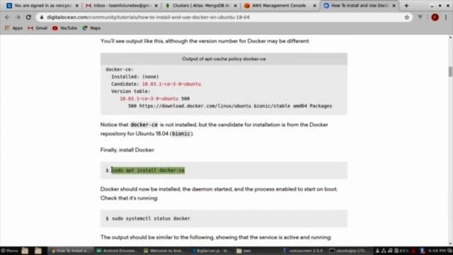 How to Install and use Docker on ubuntu 18.04 смотреть онлайн