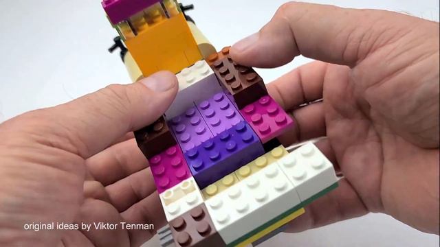 Lego Classic 10715 Mobile Home. How to build Lego 10715 2001 Ford Majestic RV. Tutorial. смотреть онлайн