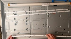 LG 43UJ631V замена подсветки. EAX67209001(1.5) уменьшить ток. LG 43UJ634V. Синее изображение.