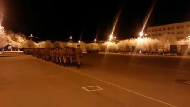 Отар. в/ч 21450. Разведбат. 1-15 и 2-15. Январь 2016 г. смотреть онлайн