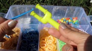 Резинки для плетения. Видео обзор набора на 12000 резиночек. ♣Klementina Loom♣