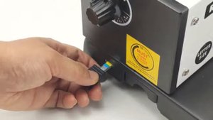 Set the margin for Rayson TD1202 & TD-1200 Wire Binding Machine