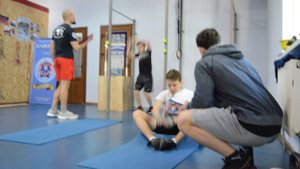 CrossFit-заруба в Феодосии 15.04.2018. Юноши13-14л, 1 задание