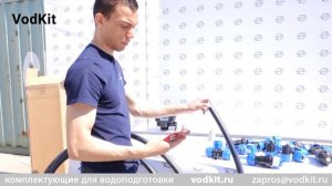 Монтаж обвязки засыпного фильтра. Работа с ПНД трубой и фитингами