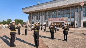 Плац-концерт эстрадно-духового оркестра Беломорской ВМБ