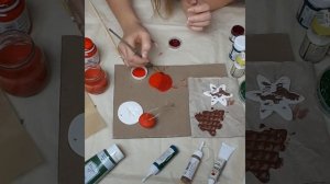 Новогодние Игрушки из самозатвердевающей глины