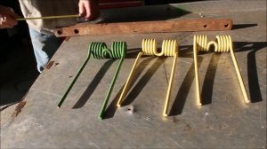 CUSTOM MADE HAY RAKE TEETH QTY:3 & DRAW BAR For Sale